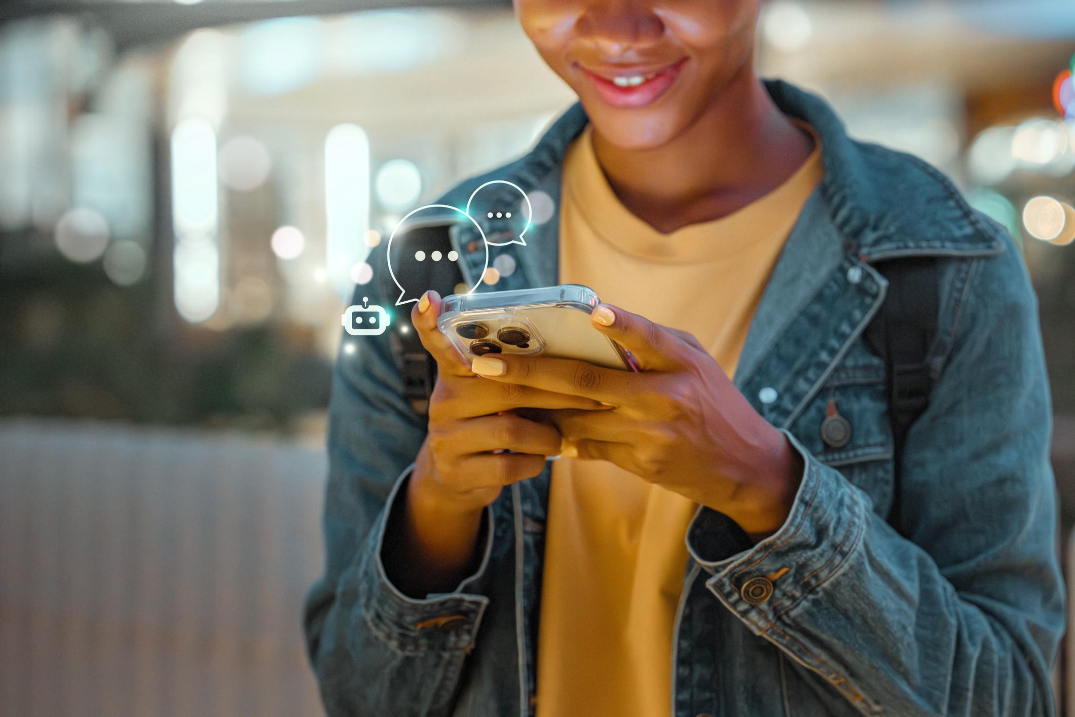 Is it safe to share personal info with an AI Chatbot