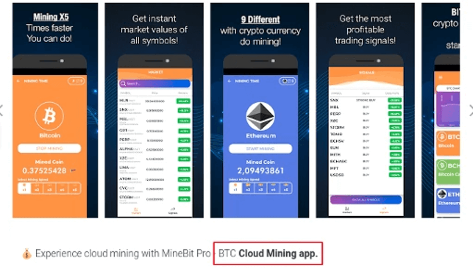 How Fake Cryptocurrency Mining Apps Are Deceiving People & Stealing Their Money