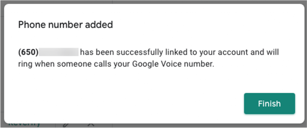 Google Voice Scam_success