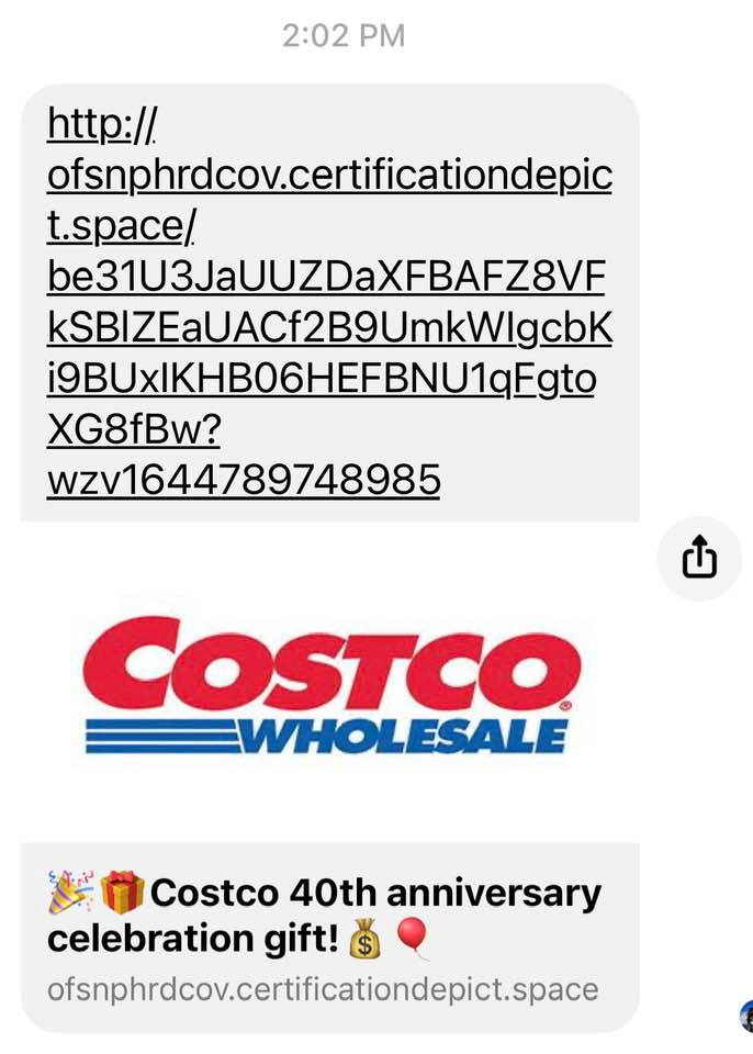 Scam Alert_Costco Anniversary_20220215