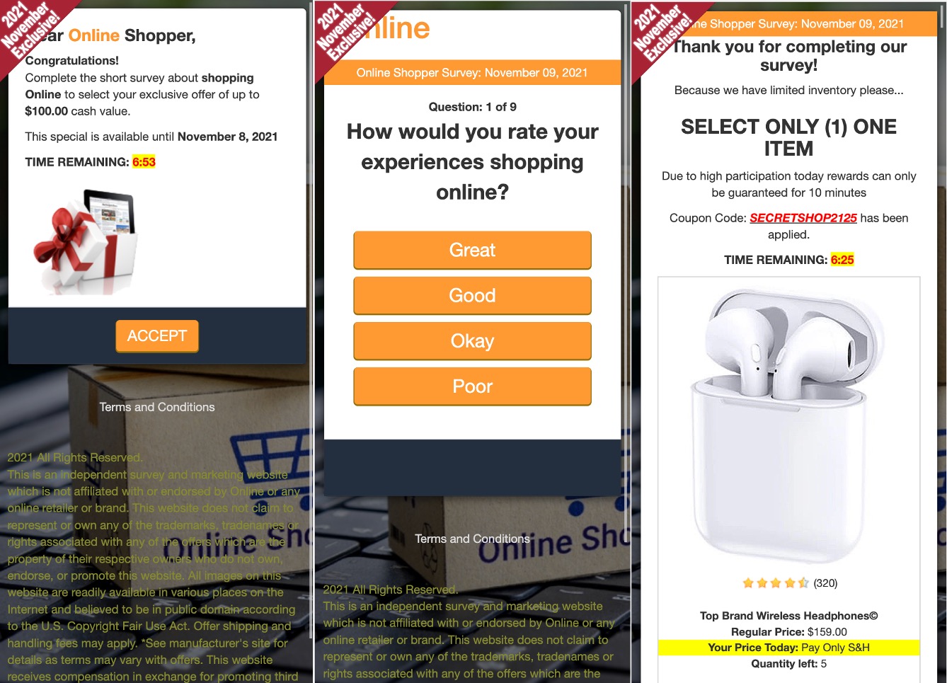 Spot the Scam: Black Friday, Ray-Ban, USPS, Google Drive, Thanksgiving