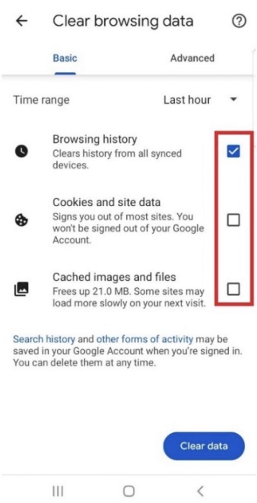 How to Delete Your Google Search History