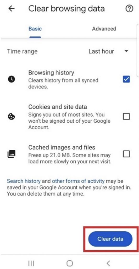 How to Delete Your Google Search History