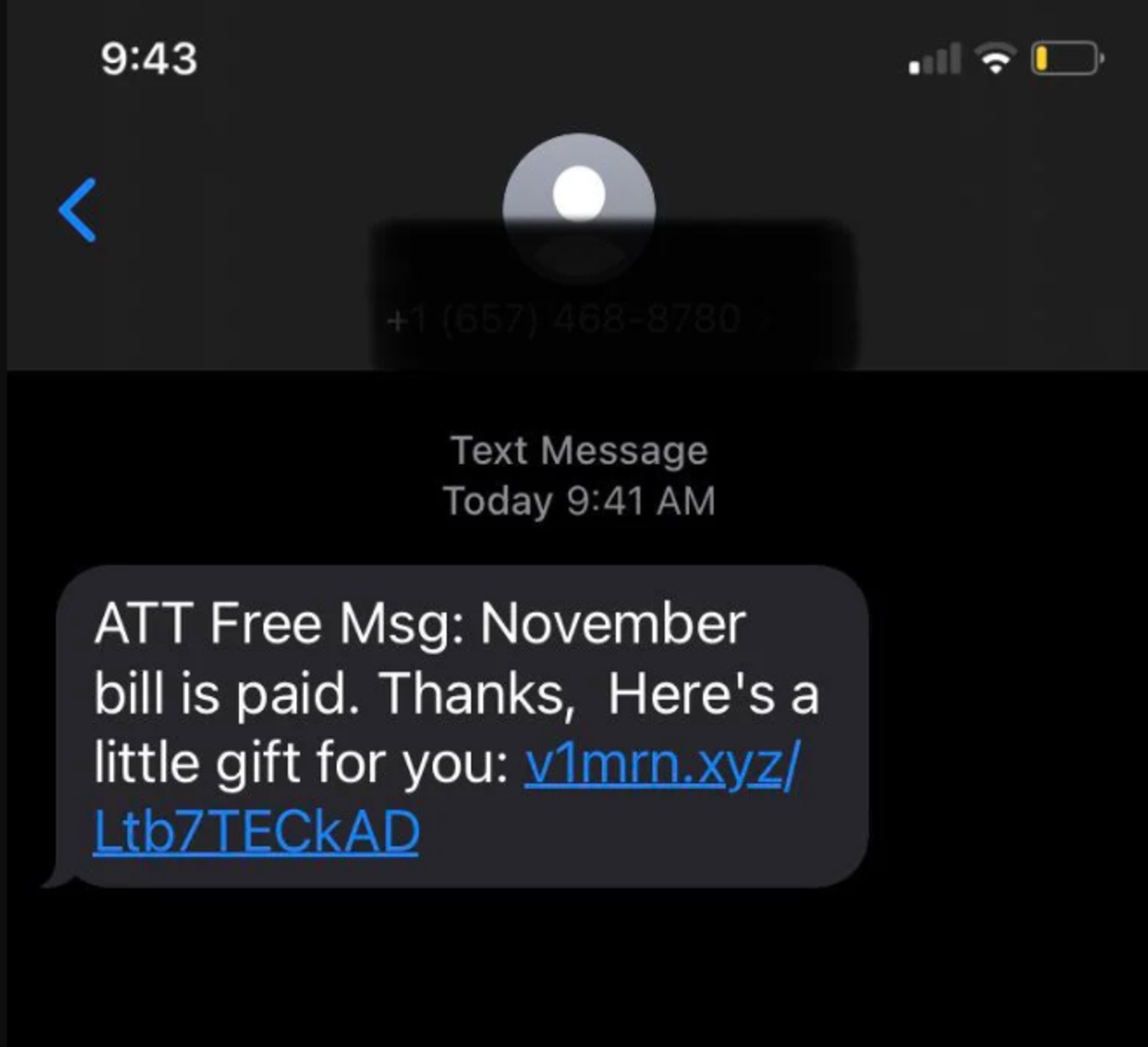 Top 5 Phishing Scams of the Week: Freemans, AT&T, Christmas iPhone 13 ...