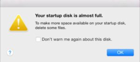 Your startup disk is almost full – How you can fix it on your Mac