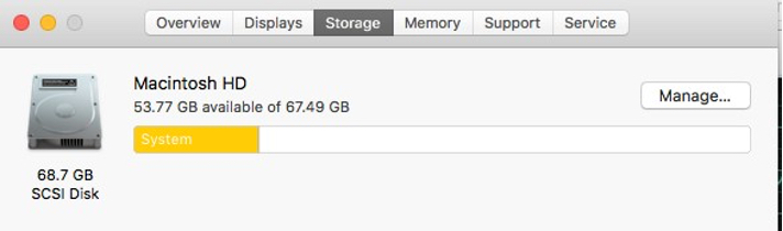 Why is my Startup Disk full on mac?
