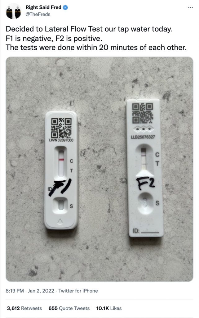 Positive COVID Test on Tap Water Just Shows You're Wasteful