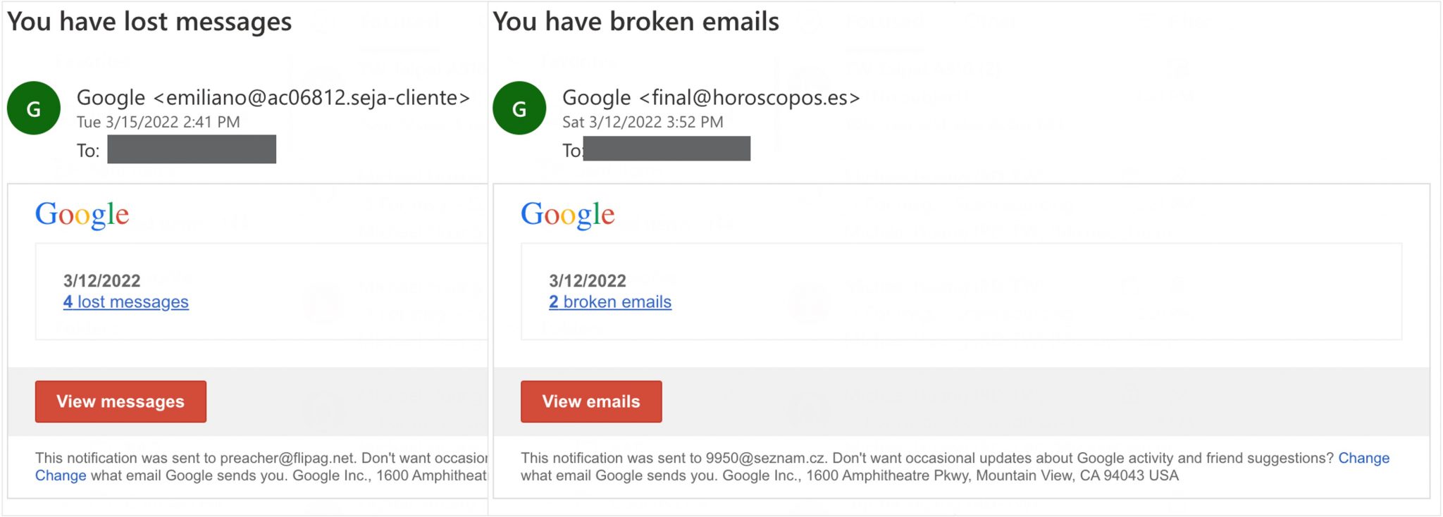 The IRS, Binance, Google, iPhone 13, and Walgreens — Phishing Scams of ...