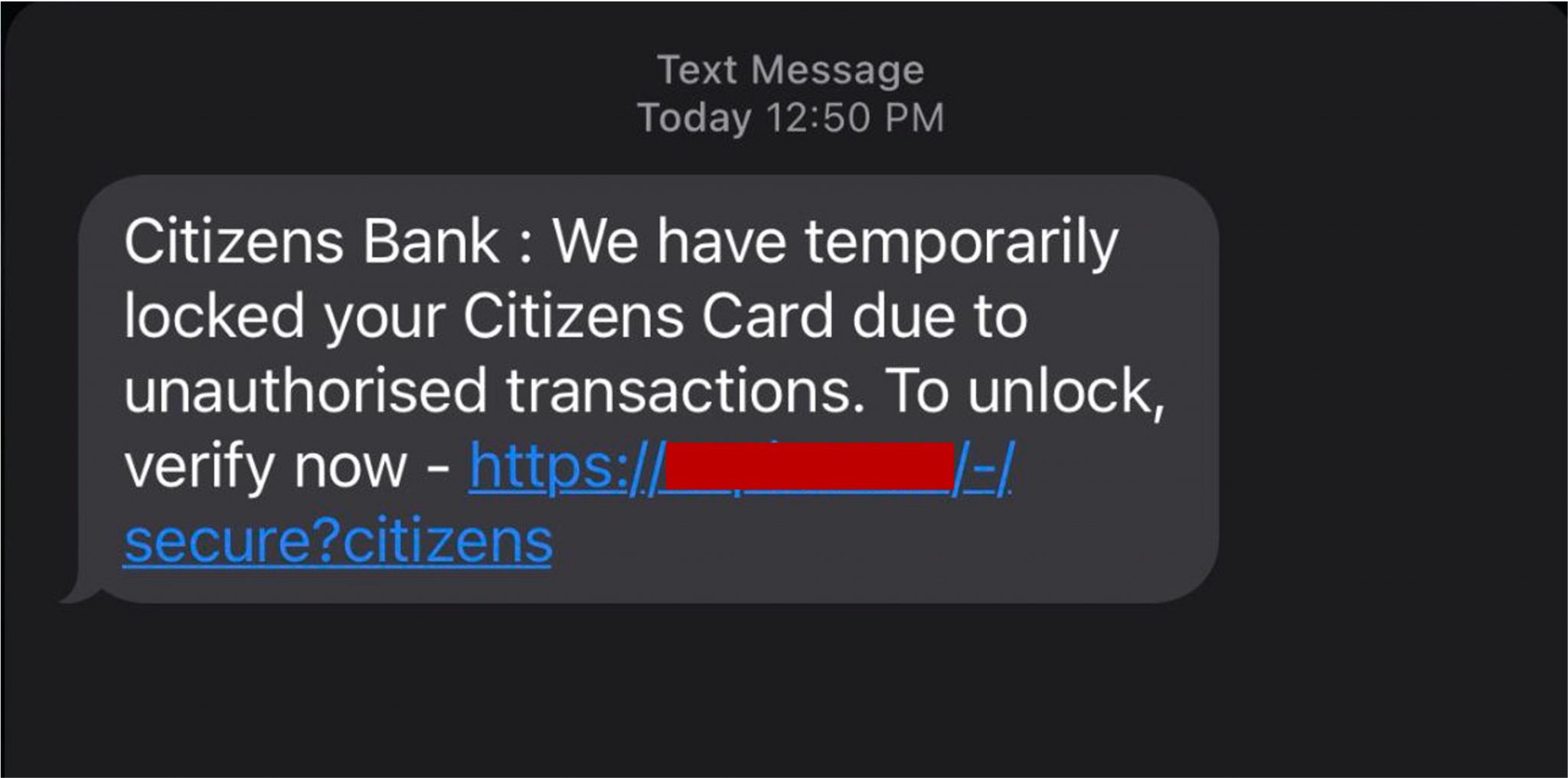 Citibank, Wells Fargo, Chase… Watch Out for Fake Bank Text Messages