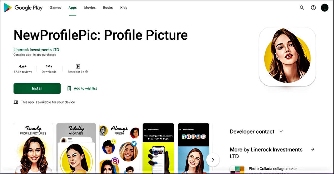 Is the New Profile Pic App a Scam? | Trend Micro News