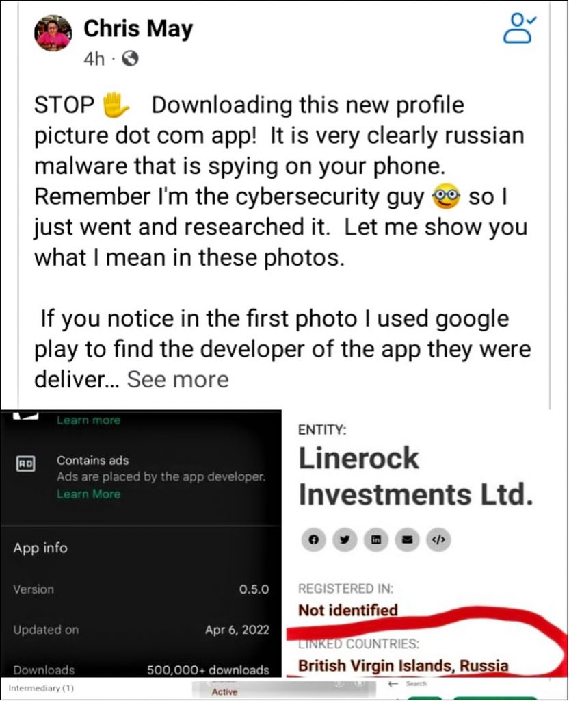 Is New Profile Pic a scam_Social Rumors_1_20220519