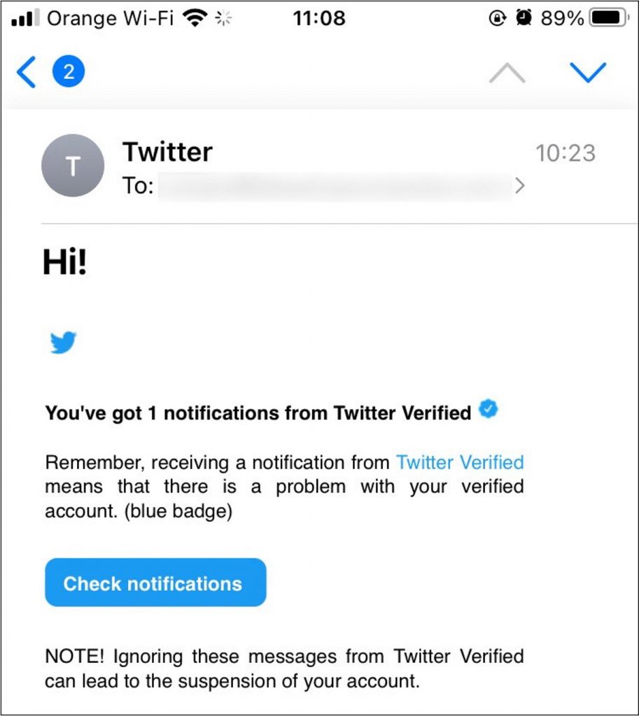 How to tell a verified Twitter account is actually fake