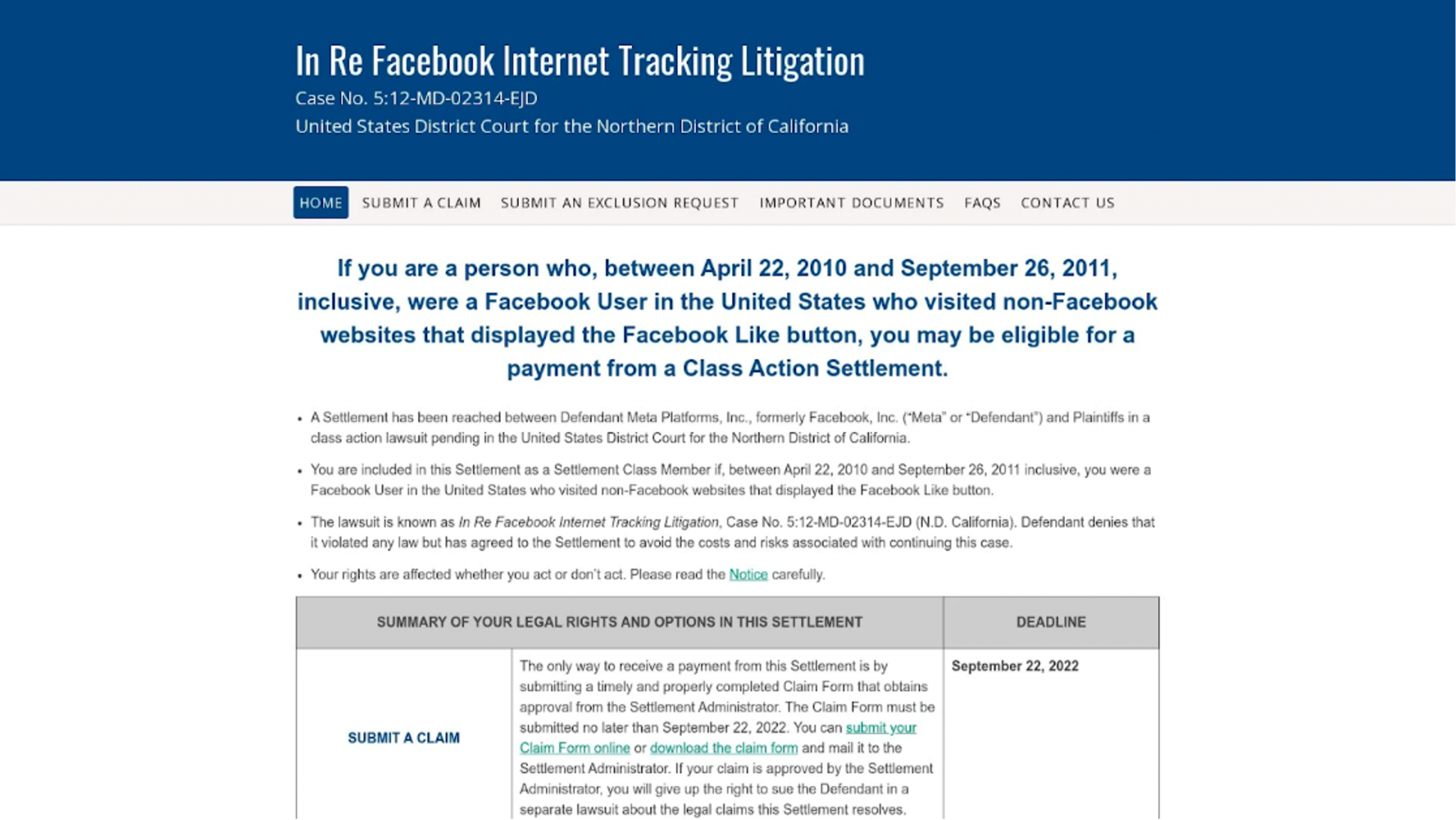 Facebook Settlement How to Claim Your Share of the User Privacy and