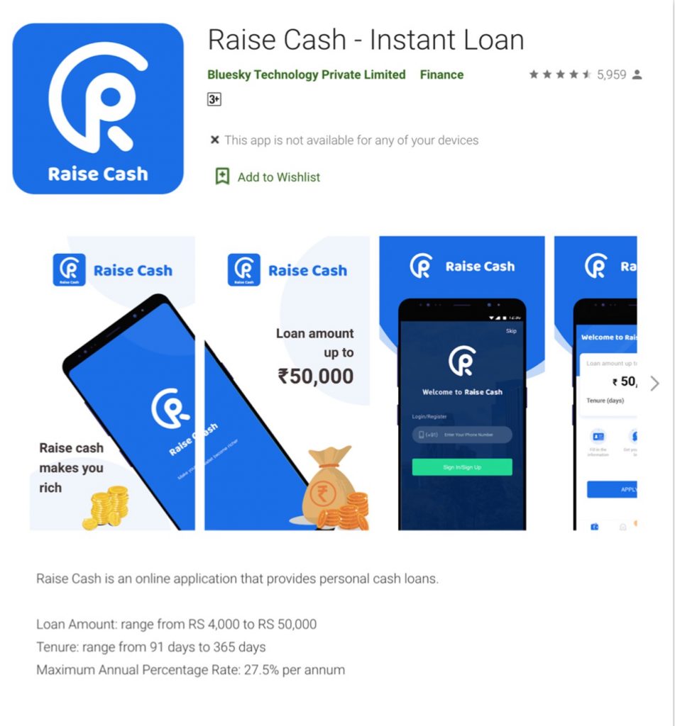 Malicious Lending Apps_Raise Cash_20220609