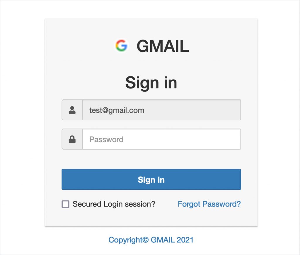 Spot the Scam_Phishing Page_Gmail_20220610