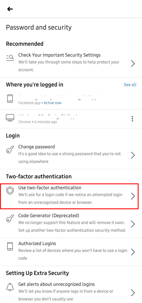 How to Enable 2FA on Facebook 