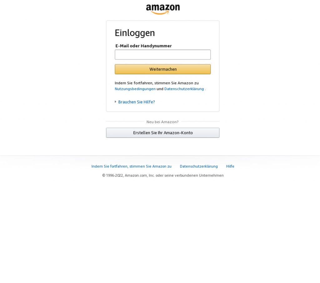Spot the Scam_Amazon_Login Page_20220729