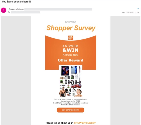 Spot the Scam_Home Depot_email_20220722