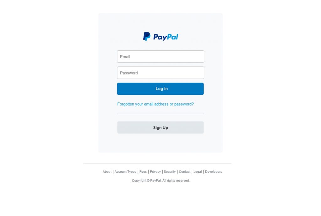 Spot the Scam_PayPal_Fake Login_20220729