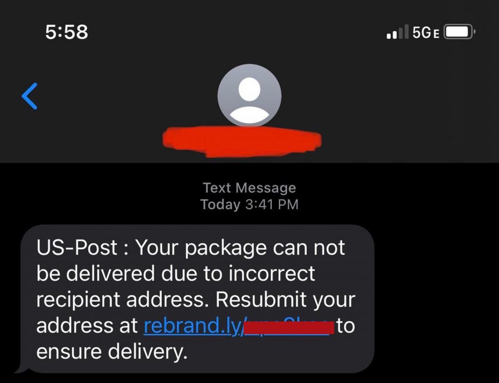 Spot the Scam_USPS Scam_20220826_2