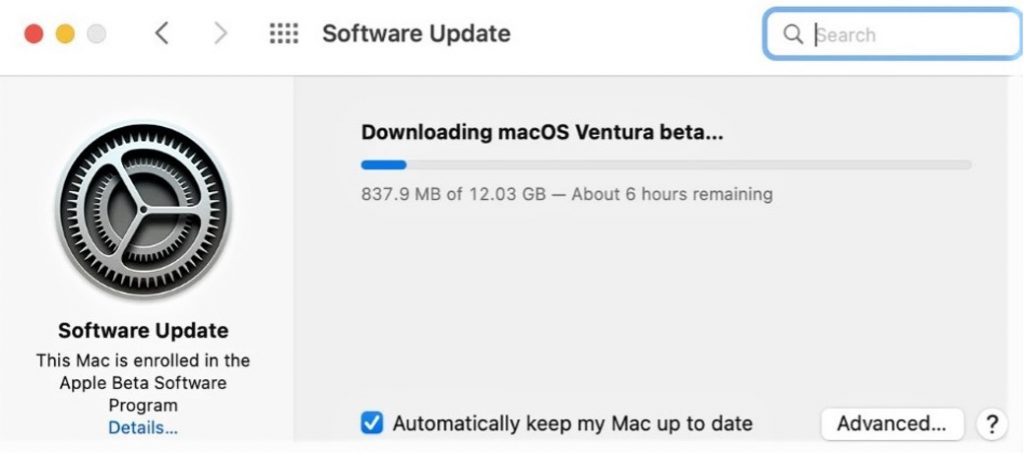 8 Common macOS Ventura Update Issues_Download Stuck_20220902