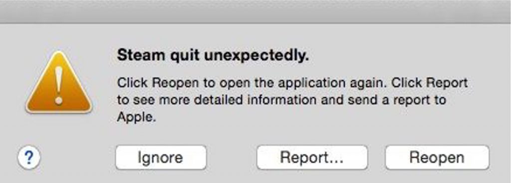 What to do if Steam Quits Unexpectedly on Mac_2