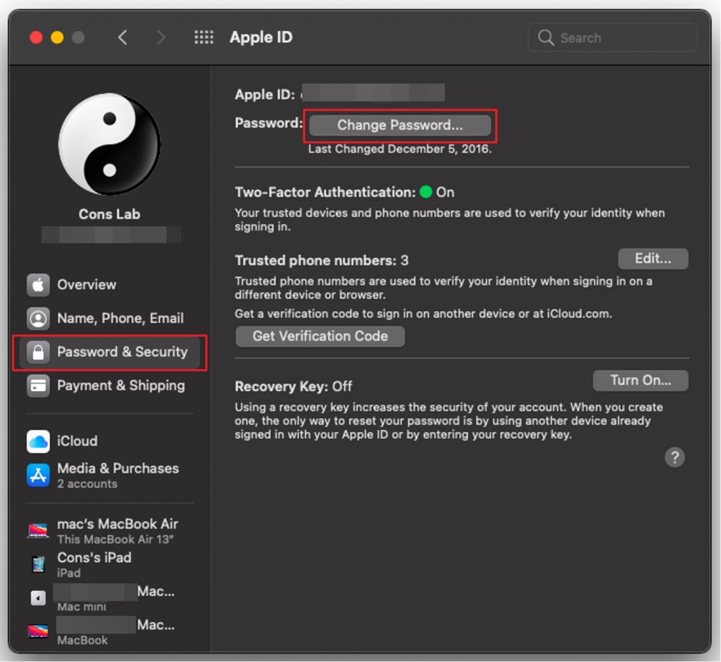 How to change apple id password on best sale apple watch