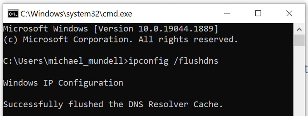 How to flush DNS cache on Windows_Command Prompt_20221006