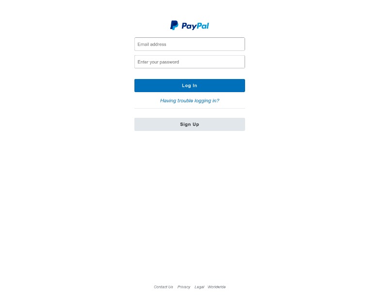 Detecte la estafa_PayPal_Phishing Página de inicio de sesión_20221021