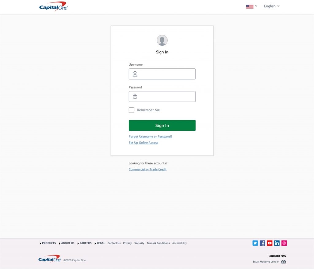 Spot the Scam_REAL Capital One login Page_Fake Security Alert_20221028