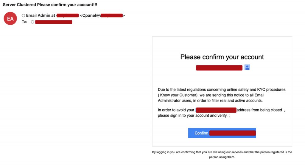 Detecte la estafa_cPanel_Phishing Scam Email_20221021