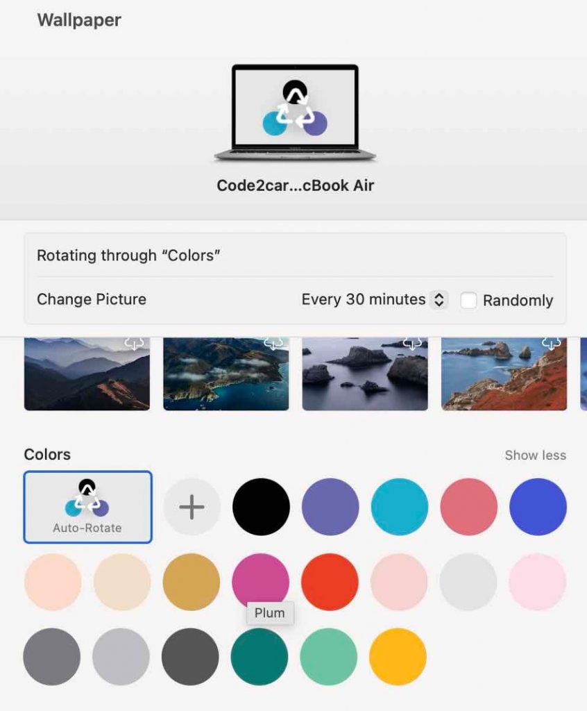 How to Make a Live Wallpaper on Mac_For Ventura users_Colors_20221119
