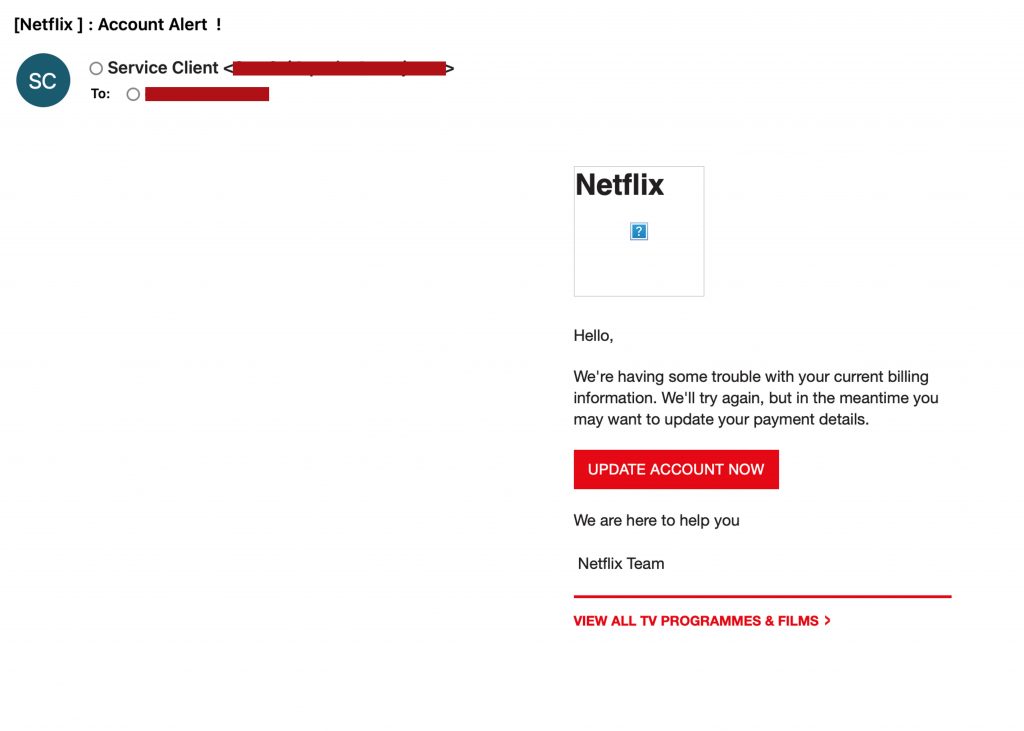 Spot the Scam_Netflix Phishing Email_20221118
