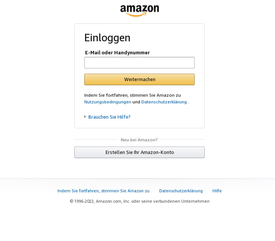 Spot the Scam_Amazon_Phishing Login Page_20221202