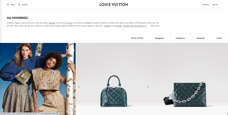 Spot the Scam_Louis Vuitton_REAL Website_20221209