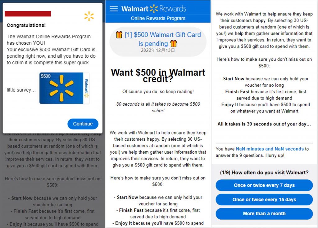 Spot the Scam_Walmart Survey Scam_1_20221216