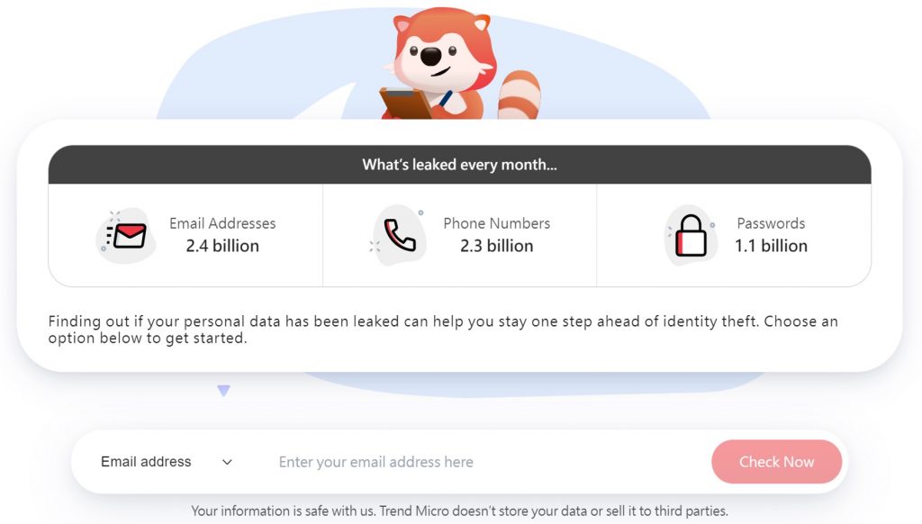 Trend Micro Free ID Protection_ID Panda