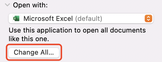 How to make Excel default on Mac (4)