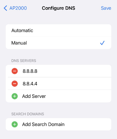 How to set up private DNS mode on iOS