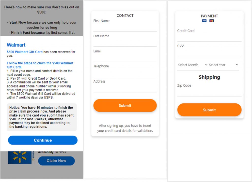 Phishing Scams - Walmart Survey Scams (2)