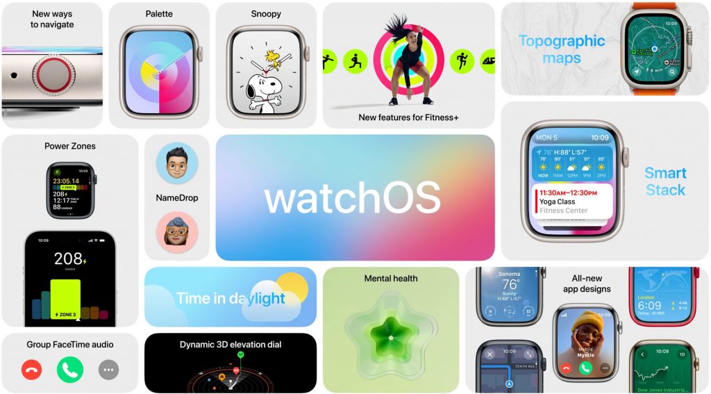 WWDC 23 Apple watchOS