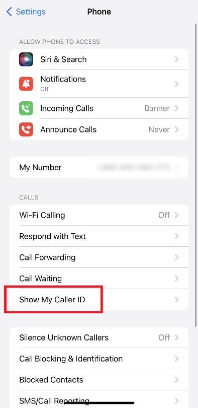 How to block your number on iPhone 