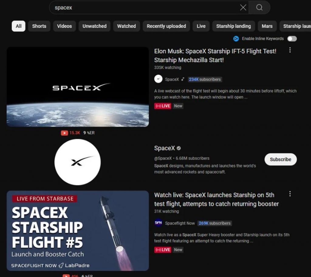 SpaceX Rocket Launching Scam_Fake Channel