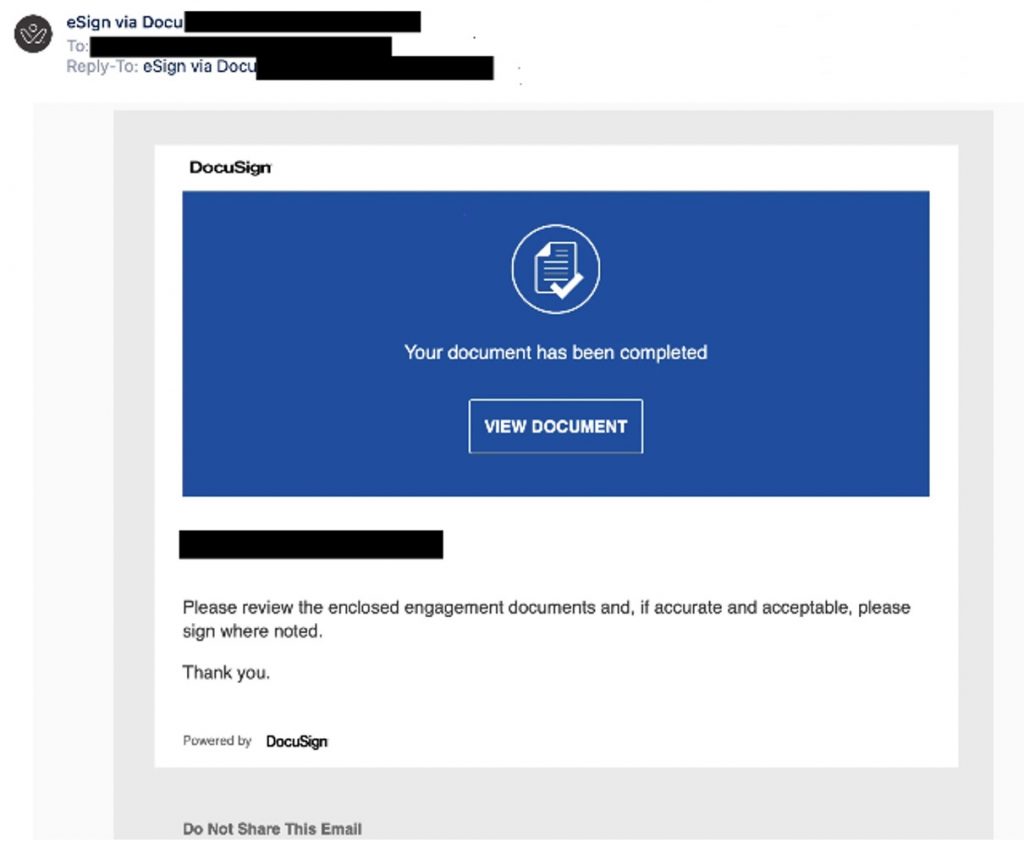 Docusign Scam Emails_sample