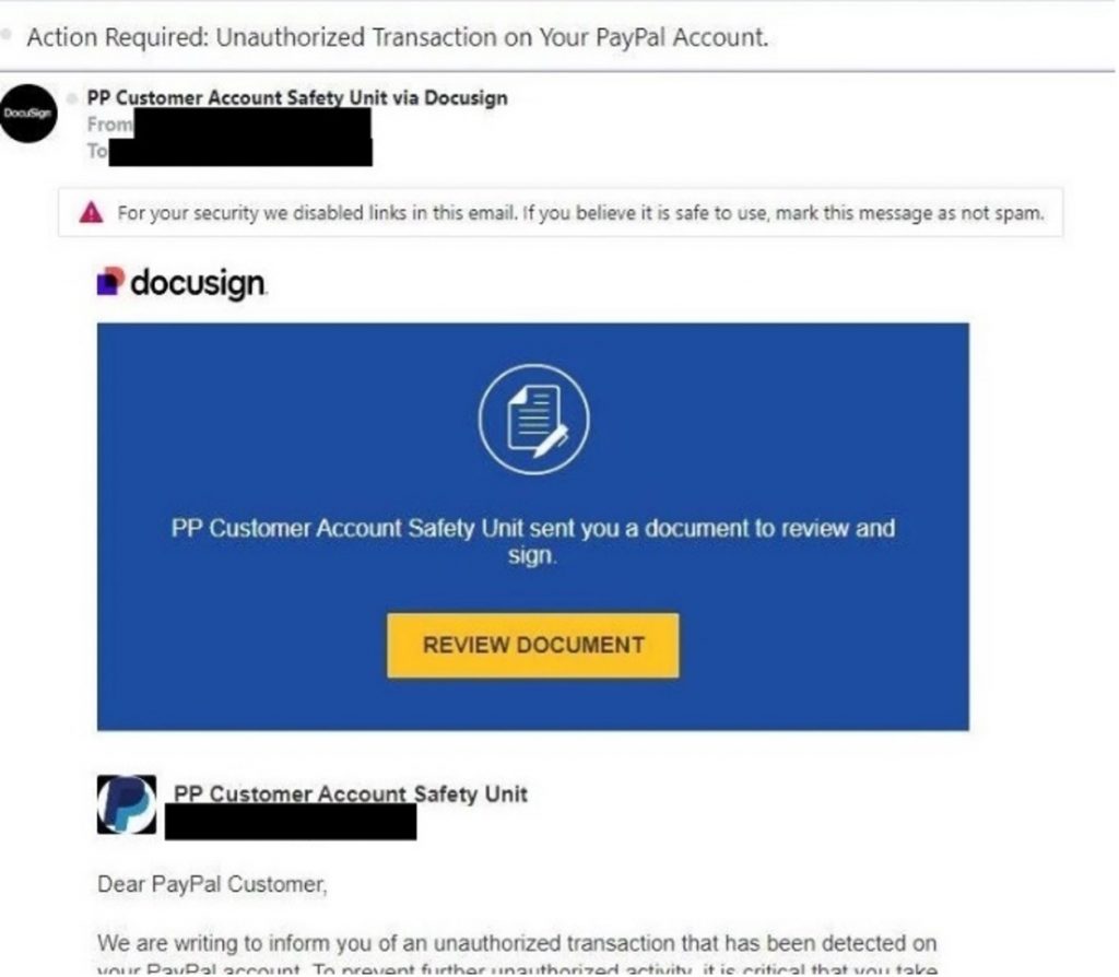 Docusign Scam Emails_sample 2