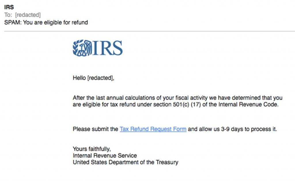 IRS Scams 2025_Tax REFUND