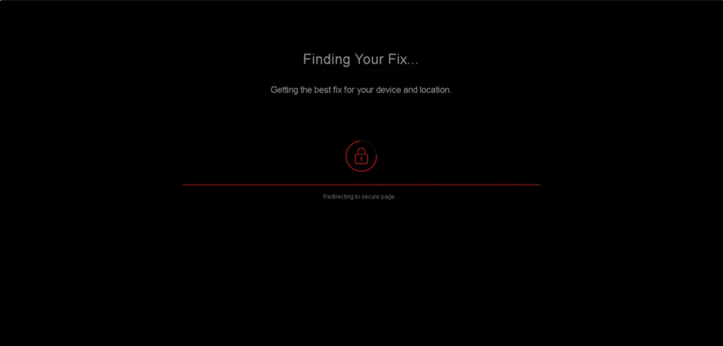 Fake Finding Your Fix loading screen