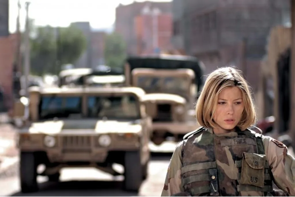 Image from the movie Home of the Brave. It was used in the advertisement from Definition.org, which can be misleading.