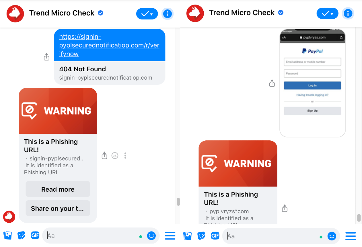 Use Trend Micro Check for immediate scam detection - send the link or screenshot to our chatbot.